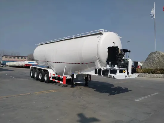 Bulk Cement Tanker Trailer (Transport Fly Ash, Flour, Dry Powder Material)