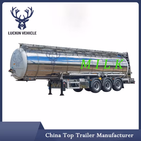 China Factory Petrol Tanker Trailer 3 Axles 50000 Liters Road Fuel Tanker Trailer