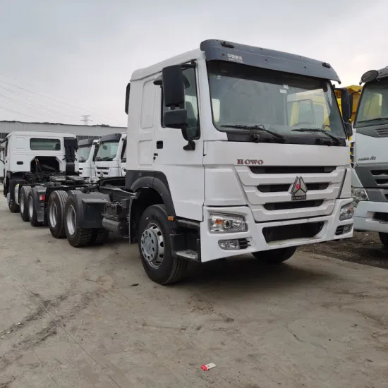 Sinotruk HOWO 6X4 375HP 슬리퍼 캡 양호한 상태 트랙터 트럭 판매